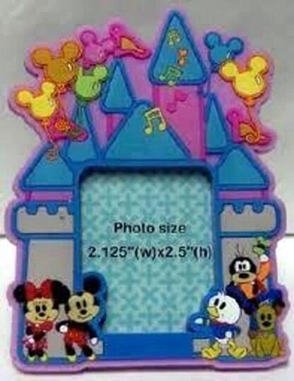 DISNEY MICKEY, MINNIE, & GANG CUTIES PHOTO FRAME MAGNET Front