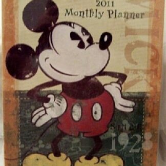Disney Mickey Mouse 2011 Monthly Planner New Front