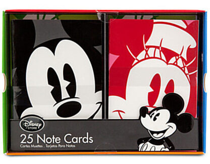 Disney Mickey Mouse and Friends Portrait Note Card Set New In Box