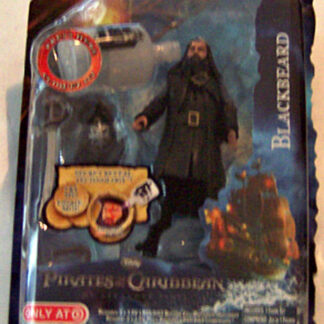 Disney Pirates of Caribbean On Stranger Tides Blackbeard Figure New In Pack Front