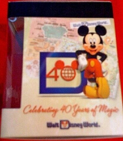 Disney Vinylmation Celebrating 40 Years Of Magic Epcot Figure New In Box Side 1