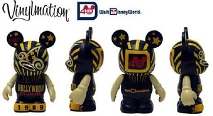 Disney Vinylmation Celebrating 40 Years Of Magic Hollywood Studios Figure Out Of Box 4 Views Stock Photo