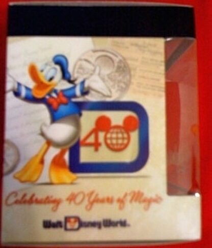 Disney Vinylmation Celebrating 40 Years Of Magic Magic Kingdom Figure New In Box Side 2