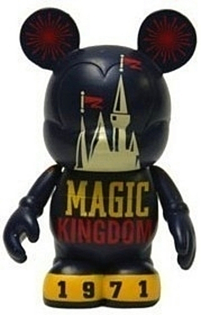 Disney Vinylmation Celebrating 40 Years Of Magic Magic Kingdom Figure New Out Of Box Front Stock Photo