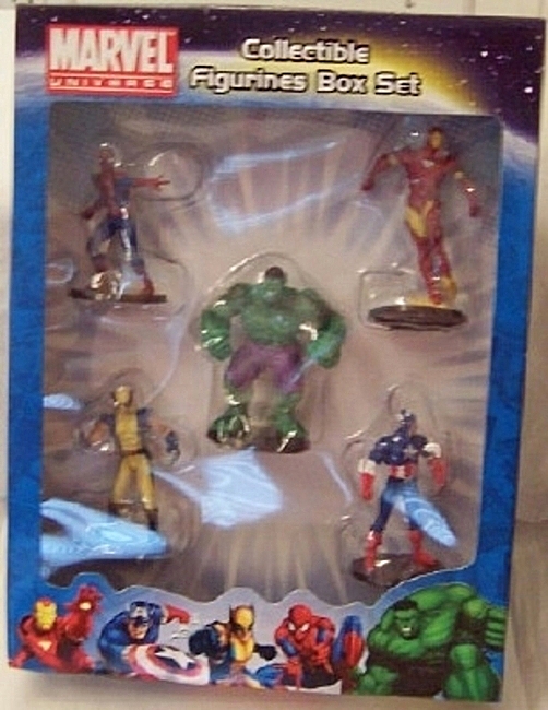 Marvel Universe Collectible Figures Box 5 Piece Set