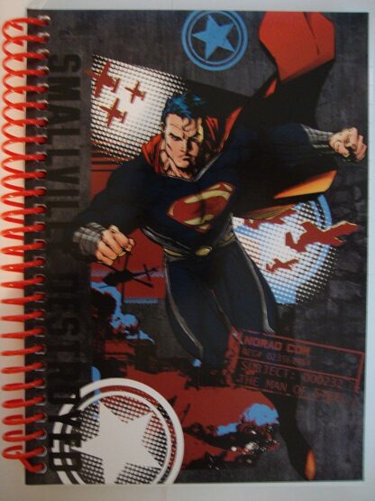 Superman Man Of Steel Smallville Destroyed DC Comics Notebook New Front