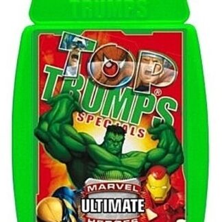 Top Trumps Marvel Ultimate Heroes War Card Game New In Pack Front