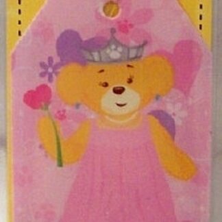 Build-A-Bear Princess Luggage Tag New In Pack Front