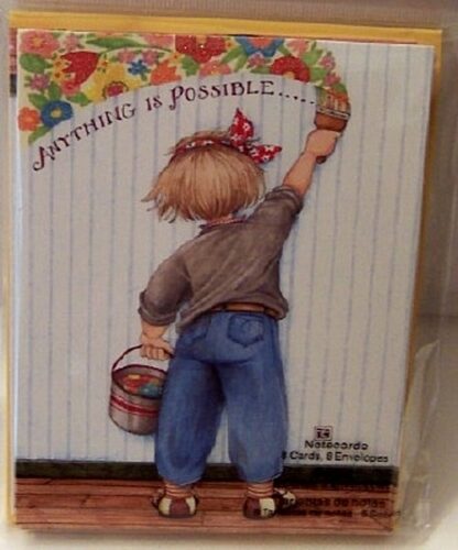 Mary Engelbreit Anything Is Possible Notecards New Front