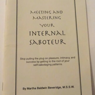 Meeting And Mastering Your Internal Saboteur Front