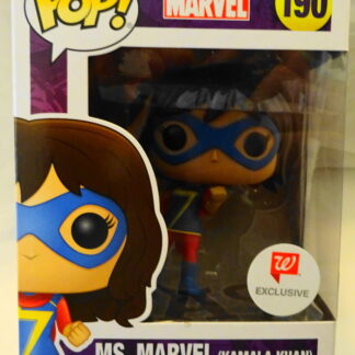 Marvel Pop Funko Kamala Khan (Ms. Marvel) Walgreens Exclusive #190 Bobble-Head Figure New In Box Front