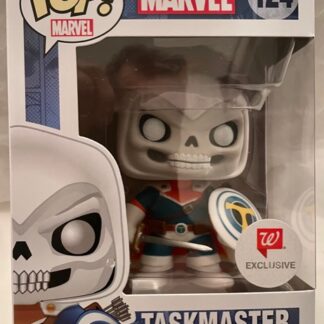 Marvel Pop Funko Taskmaster #124 algreens Exclusive New In Box Front