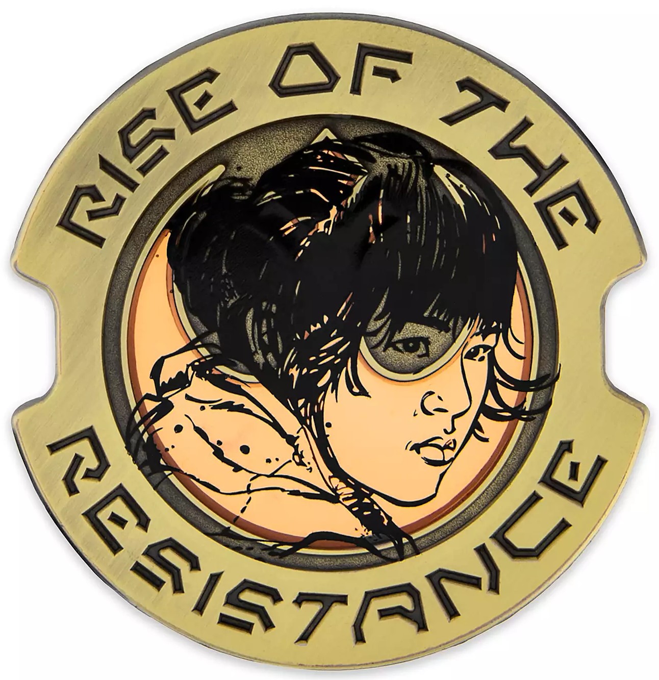 Star Wars Rose Tico Limited Edition Pin Stock Photo
