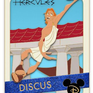 Disney Hercules Discus Pin Trading Cards Series Limited Edition New Stock Photo