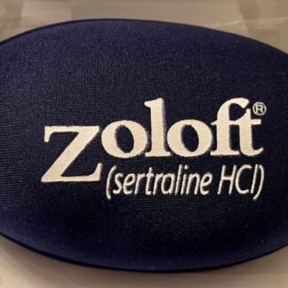 Zoloft Mouse Wrist Pad Drug Rep Logo New Front