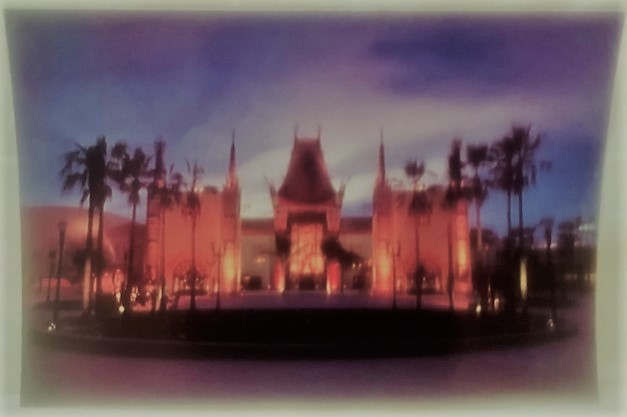 Disney Chinese Theater Postcard MGM Studios New Front