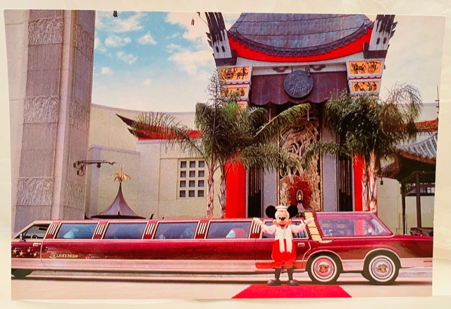 Disney Mickey LiMouseine Postcard Front