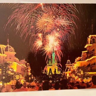 WDW Fantasy Sky Postcard MK New Front