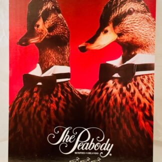 Peabody Hotels Ducks Postcard New Front