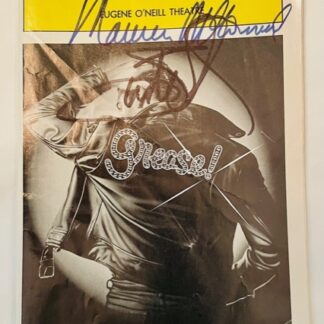 Playbill Grease Autographed 1994 Gently Used Front