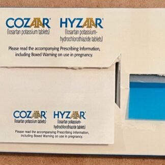 Cozaar Hyzaar Tape Flags Dispenser + Sticky Notes Front