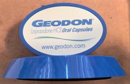 Pfizer Geodon 2006 Paperweight Sticker Dispenser Front