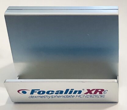 Focalin XR Clock Cardholder Used Cardholder Side