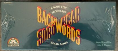 Backwards Board Game Vintage 1988 Side 2