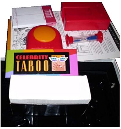 Celebrity Taboo Party Game 1991 New Open 2