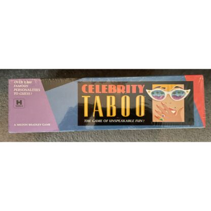 Celebrity Taboo Party Game 1991 New Side 2