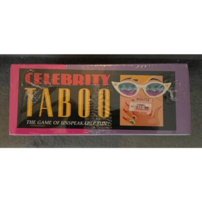 Celebrity Taboo Party Game 1991 New Side 1