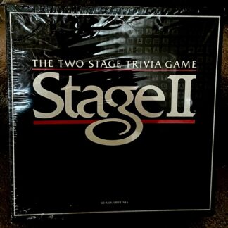 Stage II Trivia Game Milton Bradley 1985 New Front