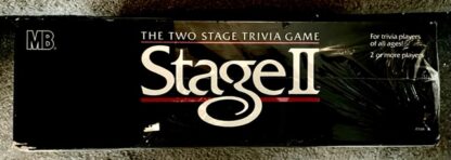 Stage II Trivia Game Milton Bradley 1985 New Side 3