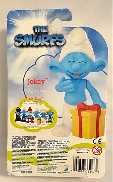 The Smurfs Jokey Figure Grab 'Ems New Back