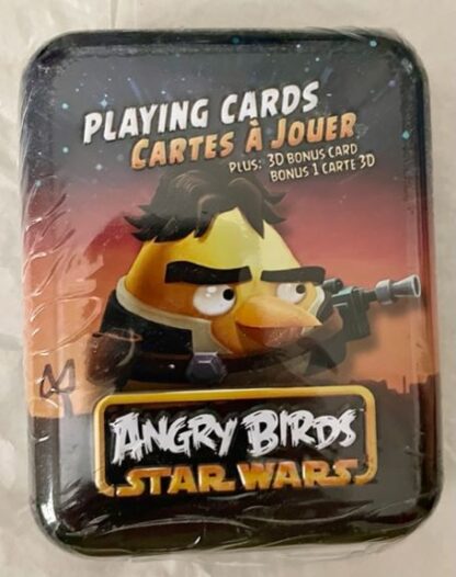 Angry Birds Star Wars Playing Cards In Tin Front