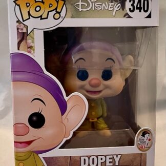 Disney POP! Funko Dopey #340 Vinyl Collectible Figure New In Box Front