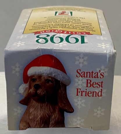 7 Eleven Traditions Ornament Santa's Best Friend New In Box Top