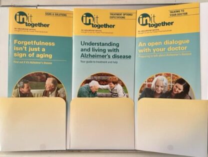 Namenda EssentiALZ Care Package New Alzheimer's Disease Awareness Pack 3 Booklets