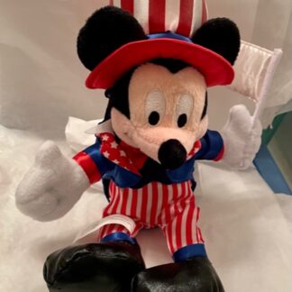 Disney Uncle Sam Mickey Plush New Front