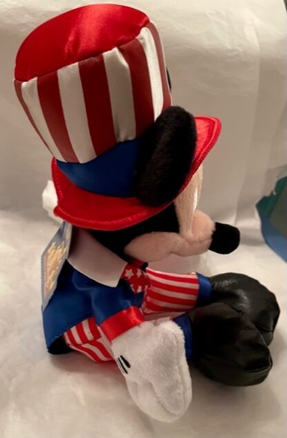 Disney Uncle Sam Mickey Plush New R Side