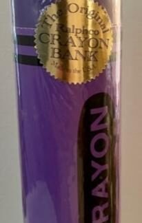 Original Ralphco Crayon Bank Purple New Standing