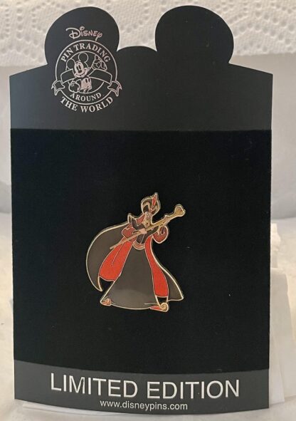 Disney Villains Jafar Pin LE 500 New On Card Front