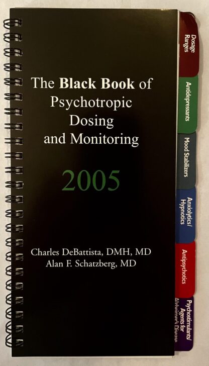 Black Book Psychotropic Dosing and Monitoring 2005 New Front