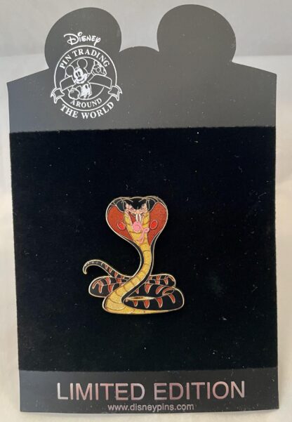 Jafar As Cobra Pin LE 500 New On Card Front