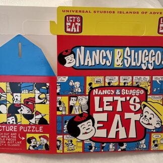 Nancy & Sluggo Vintage Paper Lunch Box New Side 1