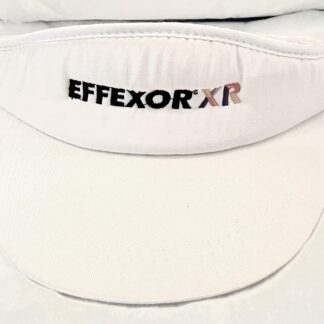 Effexor XR White Visor New Front