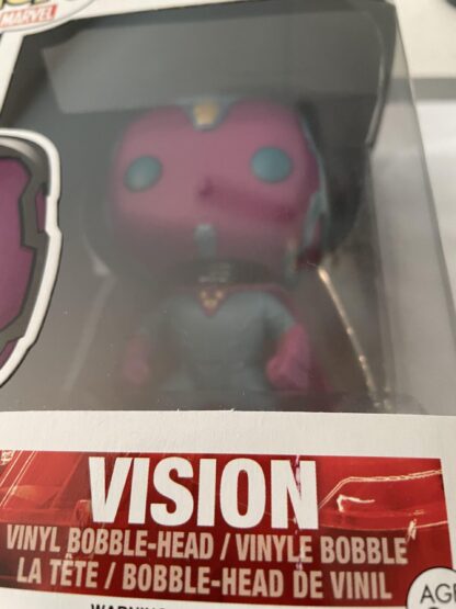Marvel Vision Pop Funko #71 New In Box Close Up