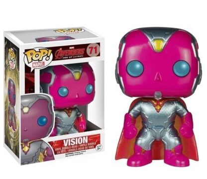 Marvel Vision Pop Funko #71 New In and Out of Box Stock Photo