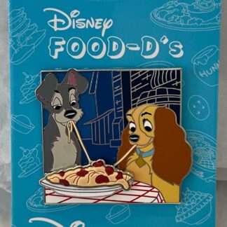Disney Lady Tramp Pin New On Card Front