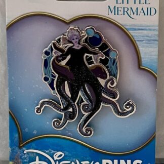 Disney Ursula LR Pin New On Card Front
